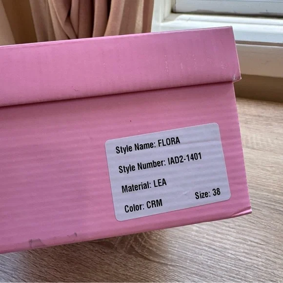 New Free People Intentionally Blank Iris Garden Heels Cream Womens 7.5 /38 - Picture 8 of 17